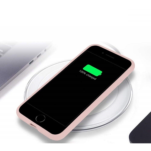 TopSave – Étui antichoc en caoutchouc et silicone liquide Goospery avec microfibre douce pour iPhone 16e 6,1&nbsp;po, sable rose