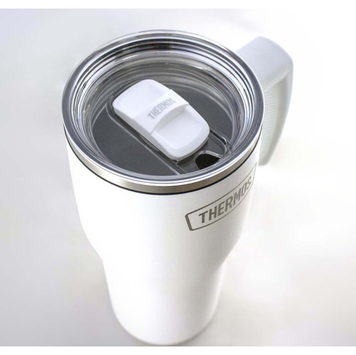 Thermos Outdo 850ml Stainless Steel Travel Mug Dual Function Lid with Straw