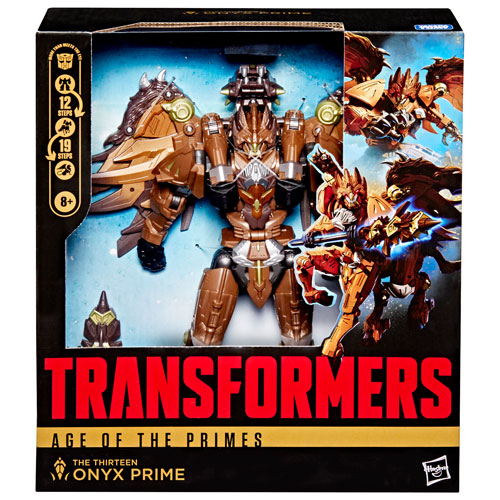 Transformers Age of the Primes - Leader Class The Thirteen Onyx Prime Action Figure