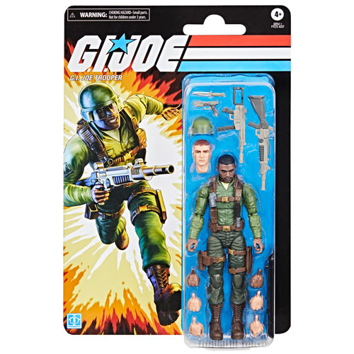 Hasbro G.I. Joe Classified Series - Retro Cardback G.I. Joe Trooper Action Figure