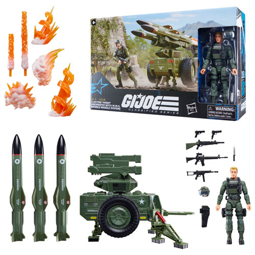 Hasbro G.I. Joe Classified Series - Clayton "Hawk" Abernathy with M.M.S. Action Figure