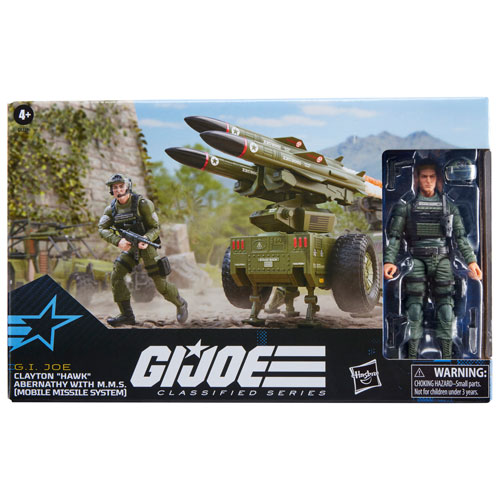 Hasbro G.I. Joe Classified Series - Clayton "Hawk" Abernathy with M.M.S. Action Figure
