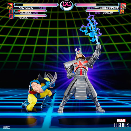 Hasbro Marvel Legends Series - Gamerverse Wolverine vs Marvel's Silver Samurai Action Figures