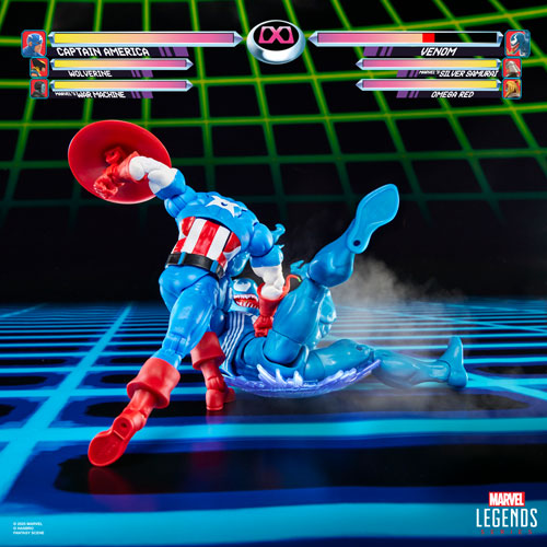 Hasbro Marvel Legends Series - Gamerverse Captain America vs Venom Action Figures