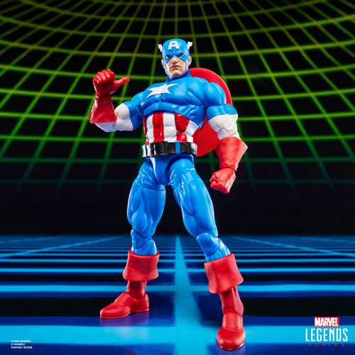 Hasbro Marvel Legends Series - Gamerverse Captain America vs Venom Action Figures