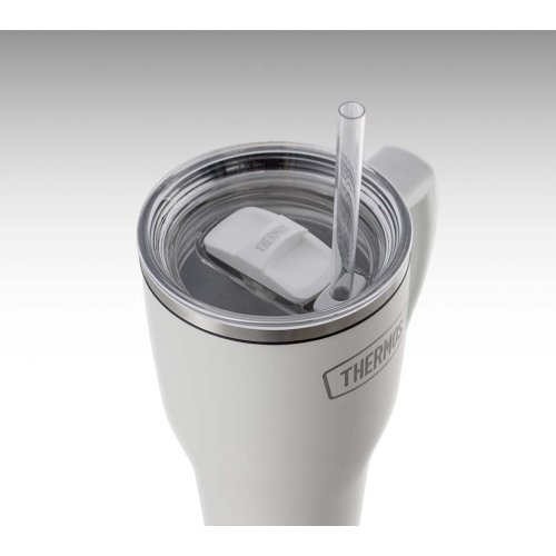 Thermos Outdo 1100ml Stainless Steel Travel Mug Dual Function Lid with Straw