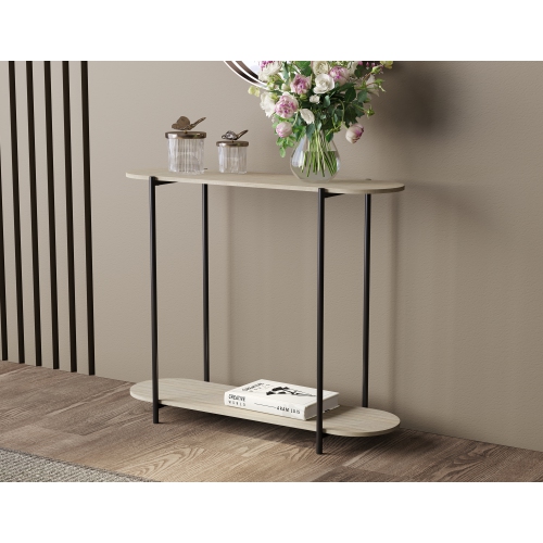Premium Console Table for Entryway. Versatile Sofa Table. Stylish and Functional Behind Couch Table. Accent Table Easy to Assemble. Console Table