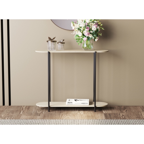 Premium Console Table for Entryway. Versatile Sofa Table. Stylish and Functional Behind Couch Table. Accent Table Easy to Assemble. Console Table