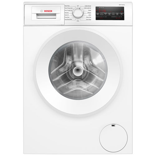 Open Box - Bosch 300 Series 2.2 Cu Ft Compact Front Load Washer (WGA14400UC) - White