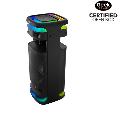 Boîte ouverte - Haut-parleur de fête Bluetooth sans fil ULT Tower 10 de Sony - Noir