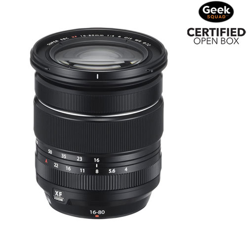 Open Box - Fujifilm Fujinon XF 16-80mm f/4 R OIS WR Lens - Black