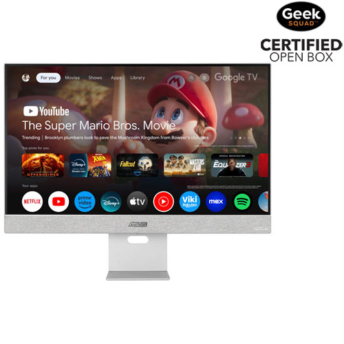 Open Box - ASUS ZenScreen Smart MS27UC 27" 4K Ultra HD 5ms GTG IPS LED Monitor