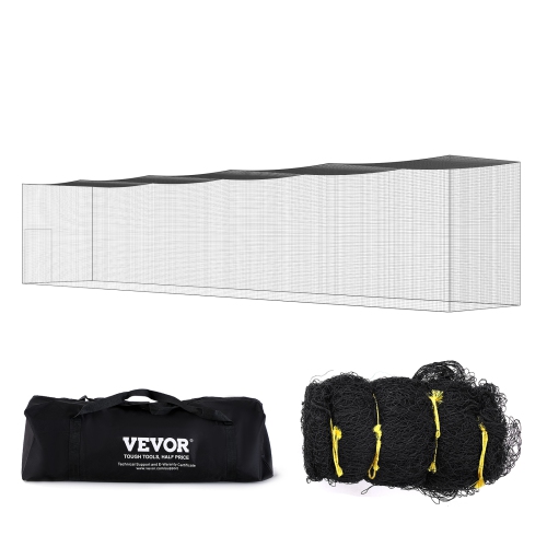 VEVOR 70FT Professional Softball Baseball Batting Hitting Training Net, Practice Portable Pitching Cage Net with Door & Carry Bag, Heavy Duty