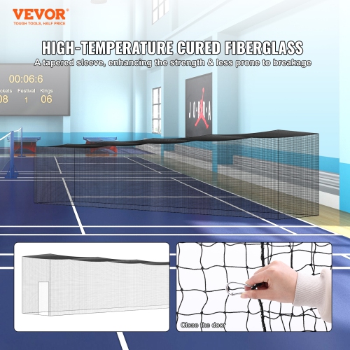 VEVOR 70FT Professional Softball Baseball Batting Hitting Training Net, Practice Portable Pitching Cage Net with Door & Carry Bag, Heavy Duty