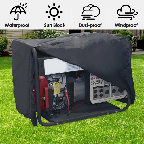 Universal Generator Cover, Waterproof Wind/UV Resistant 210D Oxford Cover