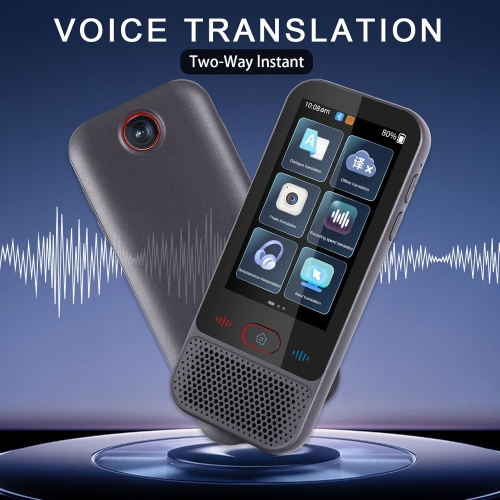 Dispositif traducteur, traducteur 139 langues, dispositif de traduction en temps réel hors ligne en ligne, traducteur portatif pour les voyages