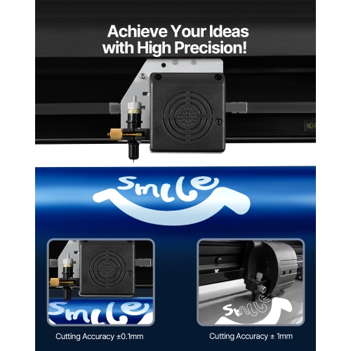 Coupe-vinyle VEVOR 28&nbsp;po, persière en vinyle, couteau à perche pour présentoir LCD, rouleaux à double ressort réglables, perche-affiche avec