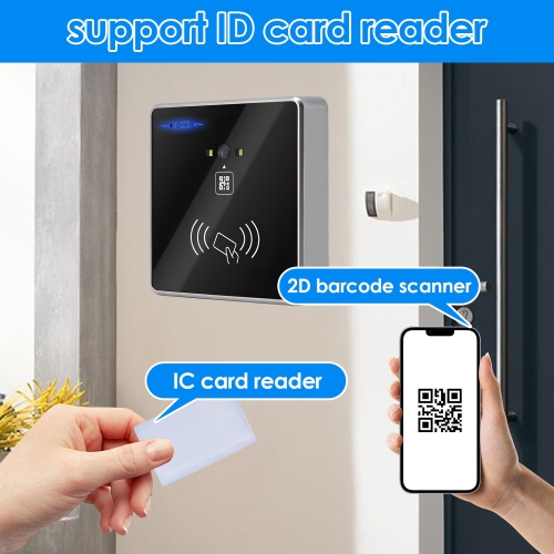 Lecteur de cartes RFID 2D intégré, application d'autodétection de connexion Wiegand