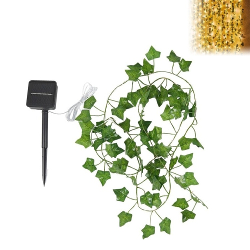 MYACUC  Solar Outdoor String Lights, Artificial Ivy Fairy Lights 100Led 10M/32Ft Rattan Lights