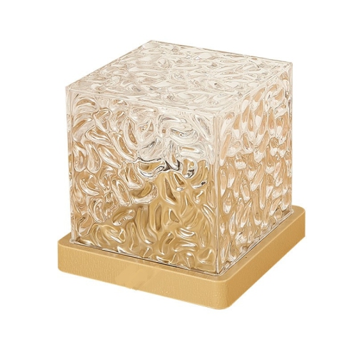Image 1 de 6.. Lampe de projecteur Ocean Wave, lampe cubique et télécommande d'application, éclairage ambiant romantique à ondulation d'eau 3D pour la relaxation de