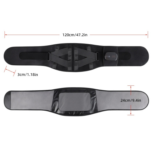 Cordless Heating Pad for Back Waist Shoulder,Electric Heated Pad for Body Pain Relief,Red Light Therapy Pad