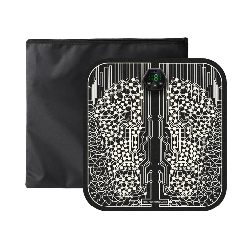 MYACUC  Foot Massager Electric Intelligent Pulse USB Charging Relieve Health Care Foot Massager Pad