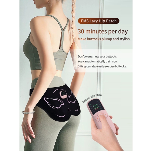 Wireless Fitness Fttocks Massage Patch Entraîneur de hanches Smart Fitness Équipement de massage fesses pour femmes équipement d'entraînement de