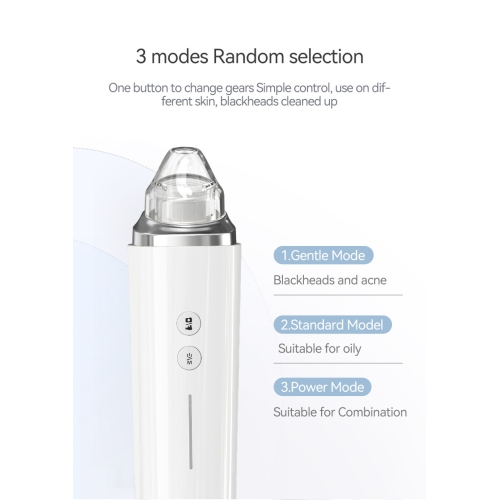 Blackhead Remover Pore Vacuum, Visible Facial Pore Cleanser with HD Camera Pimple Acne Comedone Extractor Kit with 6 Suction Heads