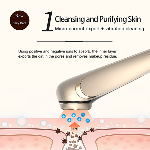 Radio Frequency Facial Machine with EMS - Anti-Aging Skin Tightening Rejuvenation Skin Care Eqipment for Wrinkles Lifting High Frequency Face Massager