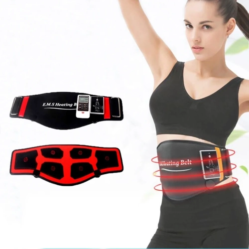 Ceinture chauffante TENS Heated Infrared Physiothérapie Massager de taille Massage lombaire Masseur de relaxation musculaire EMS