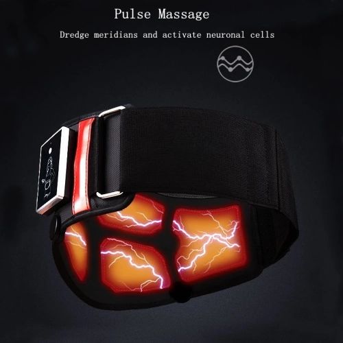Ceinture chauffante TENS Heated Infrared Physiothérapie Massager de taille Massage lombaire Masseur de relaxation musculaire EMS