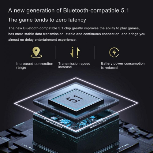 Wireless Bluetooth Earphone Sports Waterproof Headphones HiFi Stereo Noise Headset with Mic-orange