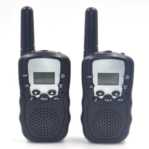 Wireless Walkie Talkie LCD Two-Way Radio 3km --Black