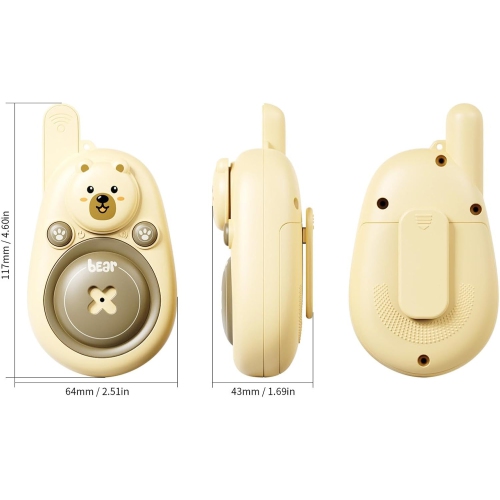 Kids Sounding Toys, Kids Outdoor Sounding Toys | Outdoor Play Handheld Walkie Talkie Toys - Two-Way Radio Toys