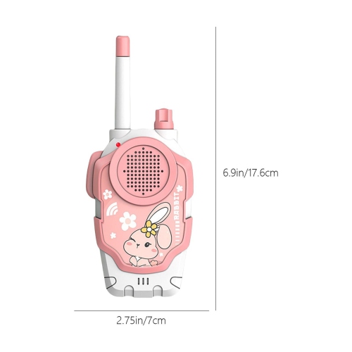 Children's walkie-talkie toy wireless pager one-to-one outdoor interactive pager educational toy - pink