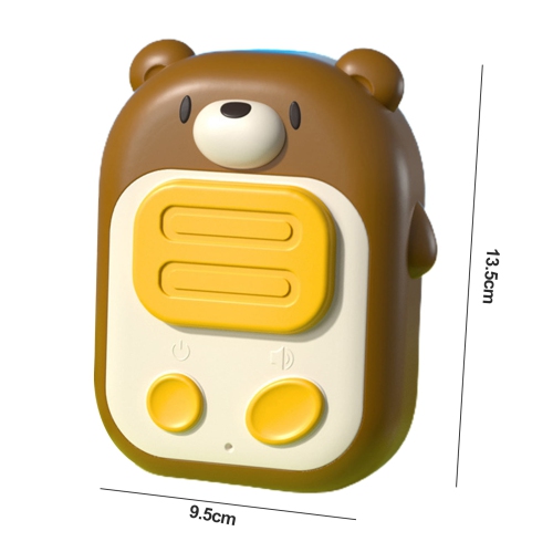 Parent-child interactive pager children's pager intercom toy indoor and outdoor wireless silent long-distance intercom - Bear