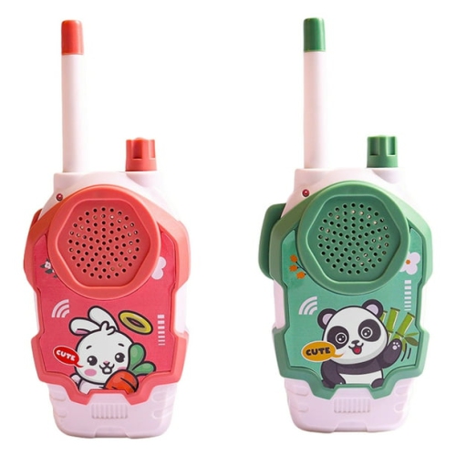 GREEN SCENIC  Children's Walkie-Talkie Boys And Girls Educational Parent-Child Interactive Wireless Talking Machine Outdoor Toy Gift Birthday Gift