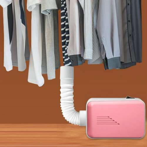 Sécheuse portative/multifonction de 600&nbsp;W – Séchage rapide à 360°, matériau ABS durable et compact, idéal pour les vêtements de voyage,