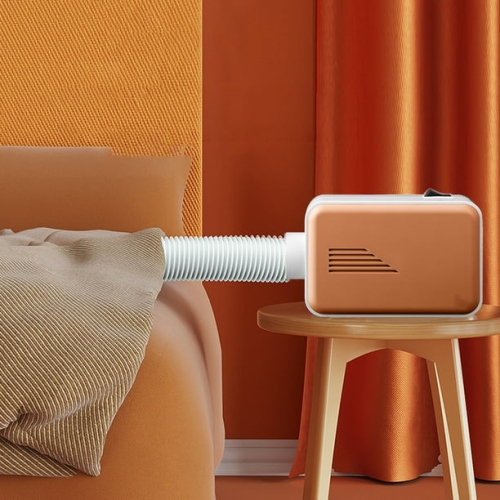 Sécheuse portative/multifonction de 600 W – Séchage rapide à 360°, matériau ABS durable et compact, idéal pour les vêtements de voyage,