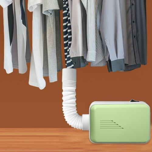 Sécheuse portative/multifonction de 600&nbsp;W – Séchage rapide à 360°, matériau ABS durable et compact, idéal pour les vêtements de voyage,