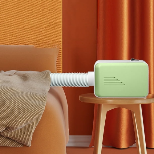 Sécheuse portative/multifonction de 600&nbsp;W – Séchage rapide à 360°, matériau ABS durable et compact, idéal pour les vêtements de voyage,