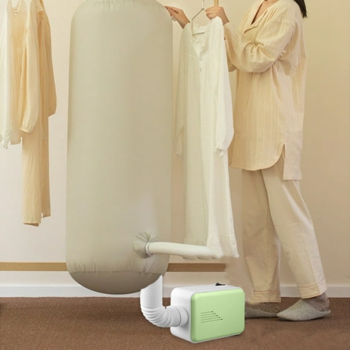 Sécheuse portative/multifonction de 600&nbsp;W – Séchage rapide à 360°, matériau ABS durable et compact, idéal pour les vêtements de voyage,