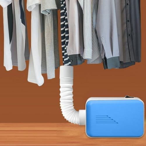 Sécheuse portative/multifonction de 600 W – Séchage rapide à 360°, matériau ABS durable et compact, idéal pour les vêtements de voyage,