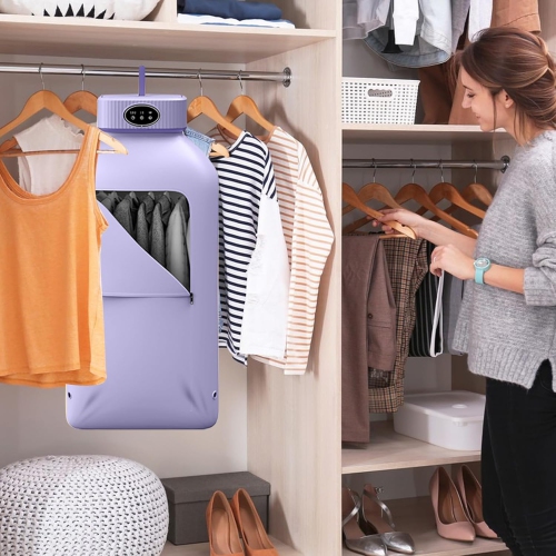 Portable Mini UV Dryer – 20 minutes fast drying, energy saving and space saving, suitable for apartments, dormitories and travel