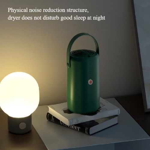 Sécheuse et chauffe-plats portatifs – Sécheuse compacte de voyage/maison avec tuyau télescopique pour les chaussures, la literie et les petits