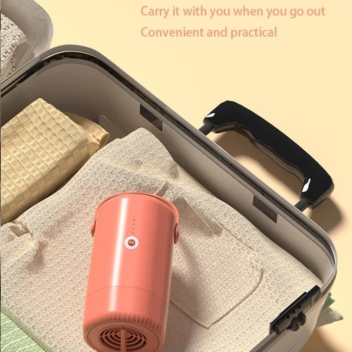 Sécheuse et chauffe-plats portatifs – Sécheuse compacte de voyage/maison avec tuyau télescopique pour les chaussures, la literie et les petits