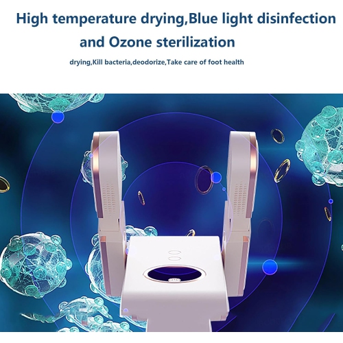 Foldable shoe dryer - 360° warm air, 3 timer modes, portable, fast and energy-saving, suitable for sports shoes/boots/ski equipment