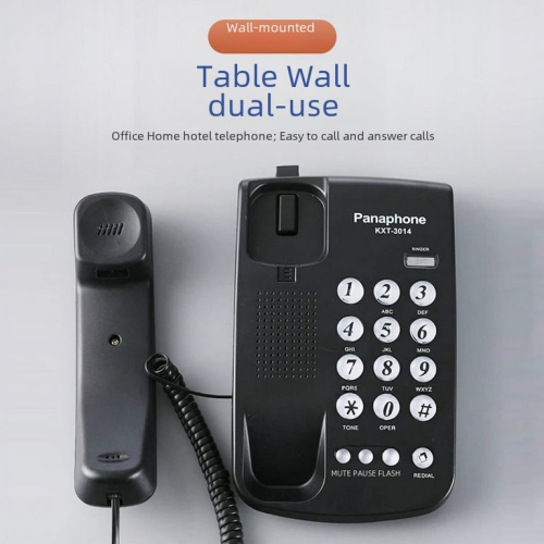 Téléphones Bureau Téléphones résidentiels Téléphone fixe—Blanc