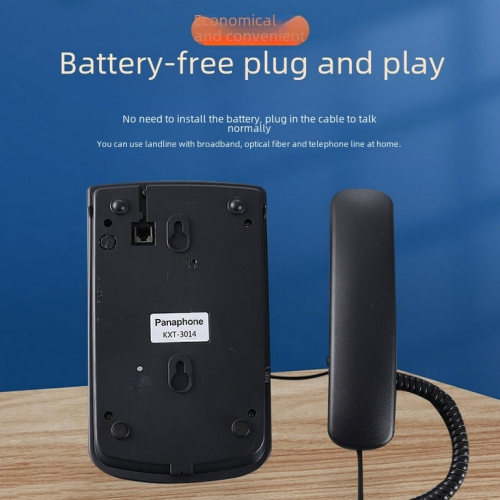 Telephones Office Home Phones Landline telephone—black