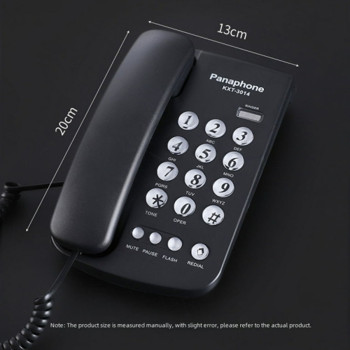 Telephones Office Home Phones Landline telephone—black